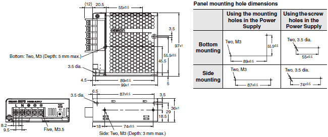 S8FS-C Dimensions 13 