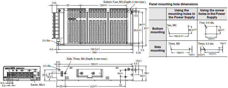 S8FS-C Dimensions 16 