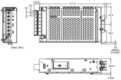 S8FS-G Dimensions 16 