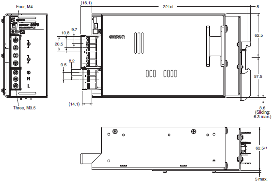 S8FS-G Dimensions 23 