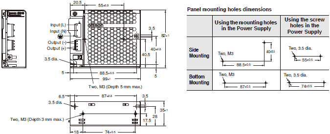 S8FS-G Dimensions 5 