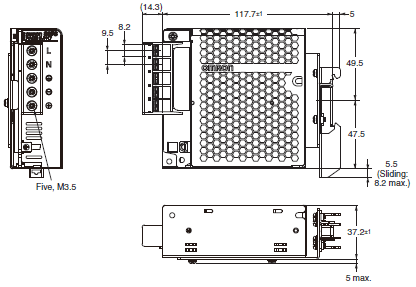 S8FS-G Dimensions 8 