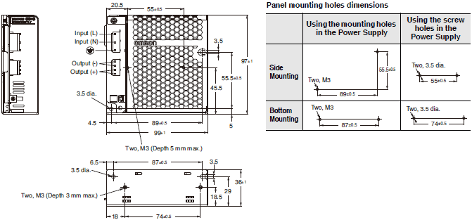 S8FS-G Dimensions 9 