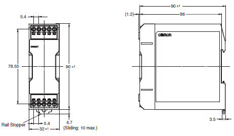 S8VK-S Dimensions