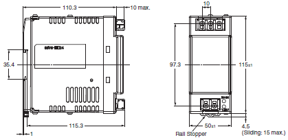 S8VS Dimensions 2