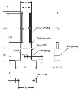 E5AC-800 Dimensions 10