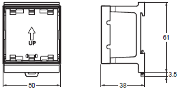 E5CC-T Dimensions 23