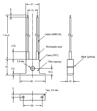 E5CD / E5CD-B Dimensions 15 