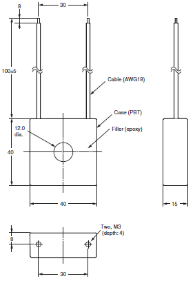 E5CD / E5CD-B Dimensions 20
