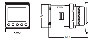 E5CD / E5CD-B Dimensions 29