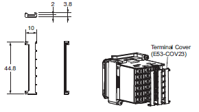 E5CD / E5CD-B Dimensions 9