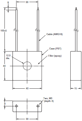 E5EC, E5EC-B Dimensions 20 