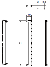 E5ED / E5ED-B Dimensions 12