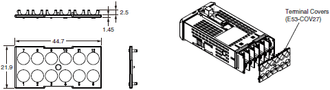 E5GC Dimensions 18 