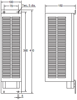 3G3MX2-V1 Dimensions 21 