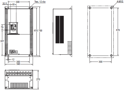 3G3RX-V1 Dimensions 8 