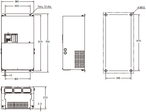3G3RX2 Dimensions 8