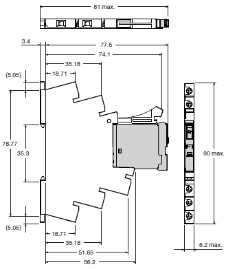 G2RV-SR Dimensions 9 