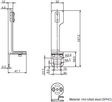 F3SG-SR / PG Series Dimensions 26 