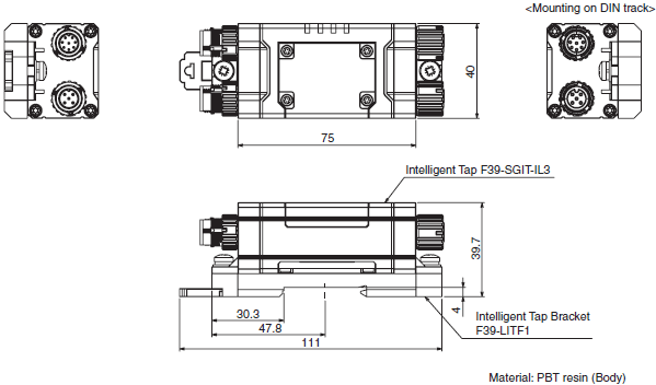 F3SG-SR / PG Series Dimensions 31 