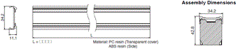 F3SG-SR / PG Series Dimensions 35 