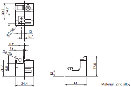 F3SG-SR / PG Series Dimensions 23 