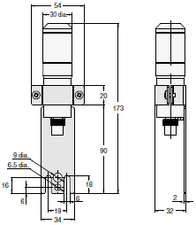 F3SJ Series Dimensions 94 