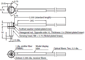E3NX-CA Dimensions 7