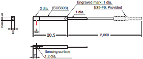 E32 Series Dimensions 204 