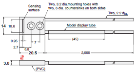 E32 Series Dimensions 210 