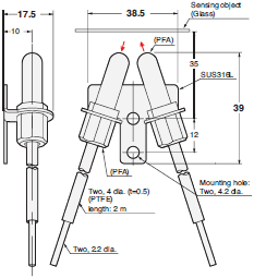 E32 Series Dimensions 242 