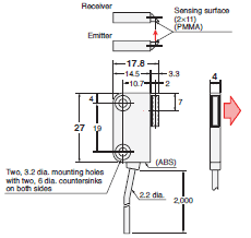 E32 Series Dimensions 298 