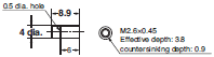 E32 Series Dimensions 313 