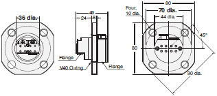 E32 Series Dimensions 317 