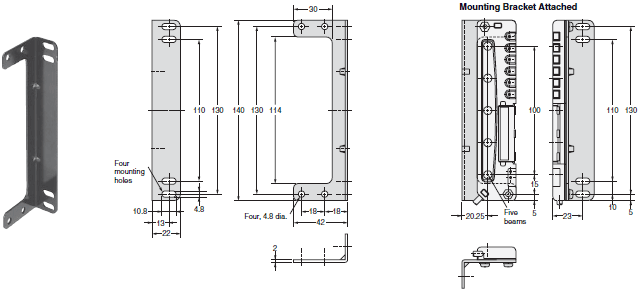 F3W-D Dimensions 7 