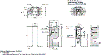 E3AS Series Dimensions 23 