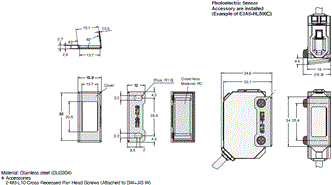 E3AS Series Dimensions 24 