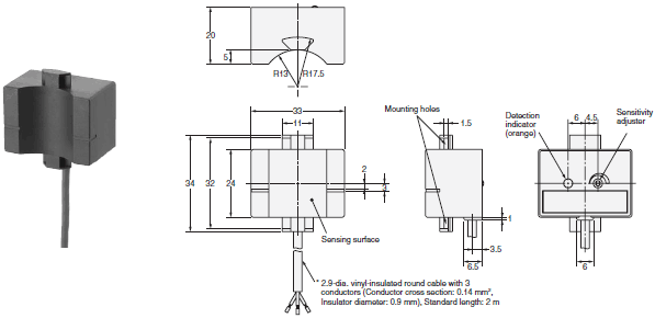 E2K-L Dimensions 3 