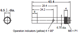 E2E (Small-diameter) Dimensions 36 