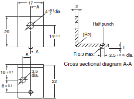 E2E (Small-diameter) Dimensions 44