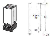 61F-GP-N[] Dimensions 2 