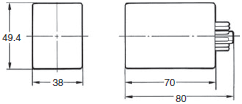 61F-GP-N2 Dimensions 1 