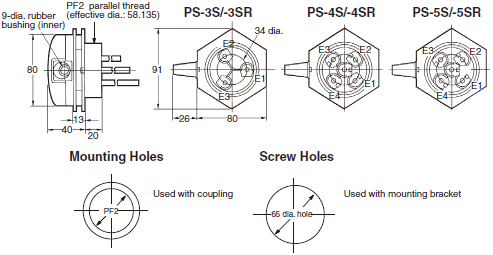 61F-GP-N2 Dimensions 3 