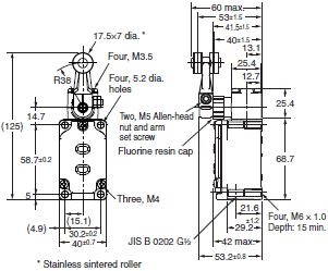 WL-N / WL Dimensions 135 