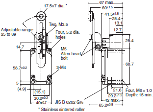 WL-N / WL Dimensions 15 