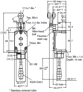 WL-N / WL Dimensions 138 