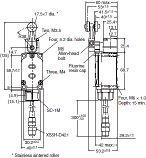 WL-N / WL Dimensions 141 