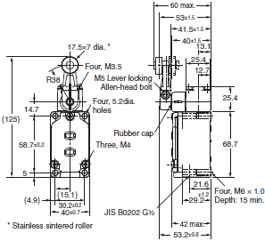 WL-N / WL Dimensions 152 