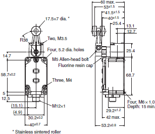 WL-N / WL Dimensions 155 