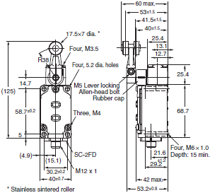 WL-N / WL Dimensions 156 